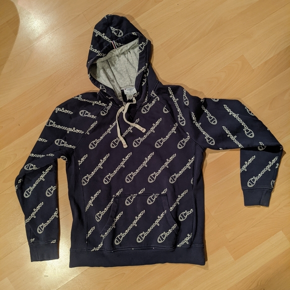 Navy champion hoodie - Picture 2 of 5